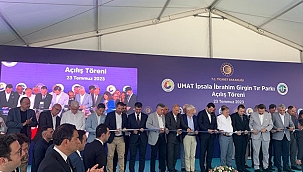 UMAT İPSALA İBRAHİM GİRGİN TIR PARKI'NIN AÇILIŞI GERÇEKLEŞTİ