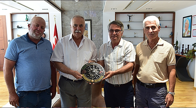 BAŞKAN GÖKHAN'A TEŞEKKÜR ZİYARETİ
