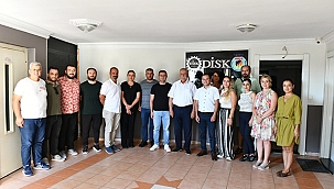 BAŞKAN GÖKHAN'DAN DİSK GENEL-İŞ'E ZİYARET