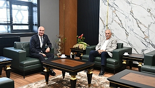 BAŞKAN GÖKHAN'DAN EMNİYET MÜDÜRÜ ARICI'YA ZİYARET