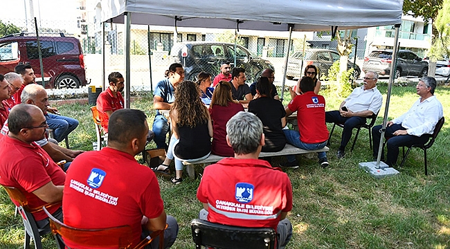 BAŞKAN GÖKHAN SOKAK HAYVANLARI GEÇİCİ TEDAVİ VE REHABİLİTASYON MERKEZİNDEYDİ