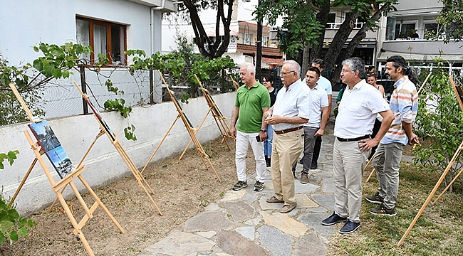 BAŞKAN GÖKHAN SOKAK HAYVANLARI İÇİN DÜZENLENEN SERGİYİ ZİYARET ETTİ