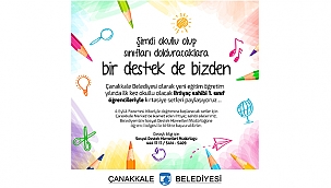 "BİR DESTEK DE BİZDEN"