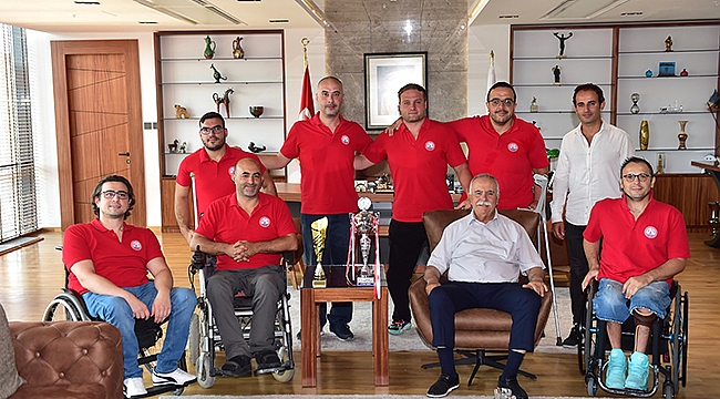 BOĞAZGÜCÜ'NDEN BAŞKAN GÖKHAN'A ZİYARET