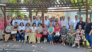 CHP'Lİ ERKEK ÖRGÜTLERLE BULUŞMAYA DEVAM EDİYOR