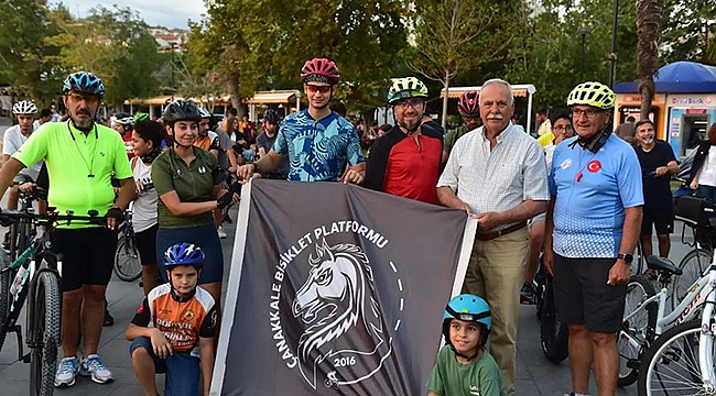 FESTİVALDE PEDAL ÇEVİRDİLER