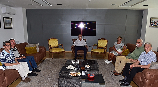 TEMAD ÇANAKKALE ŞUBESİ'NDEN BAŞKAN GÖKHAN'A ZİYARET