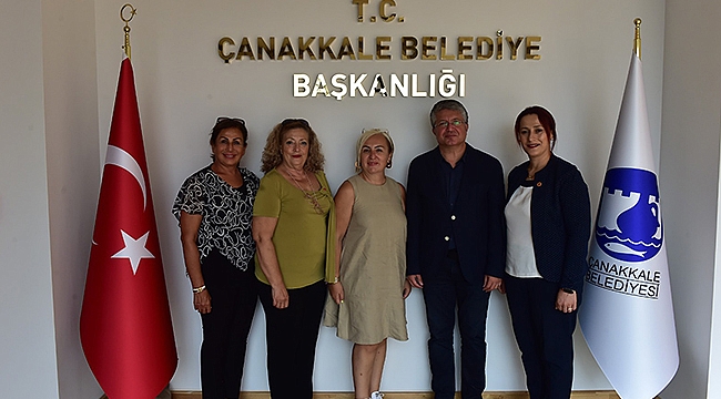 TÜRKİYE MECLİS ÜYELERİ BİRLİĞİ'NDEN BAŞKAN VEKİLİ MUTLUAY'A ZİYARET