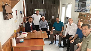 VALİ AKTAŞ ORTA CAMİİNİN GELENEKSEL KEŞKEK HAYRINA KATILDI