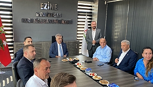 YAZICI EGİOSB'Yİ ZİYARET ETTİ