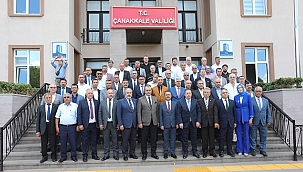 AHİLİK HAFTASINDA, ESNAFLARDAN VALİ AKTAŞ'A ZİYARET