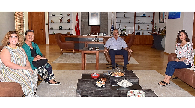 BAŞKAN GÖKHAN'A NEZAKET ZİYARETİ