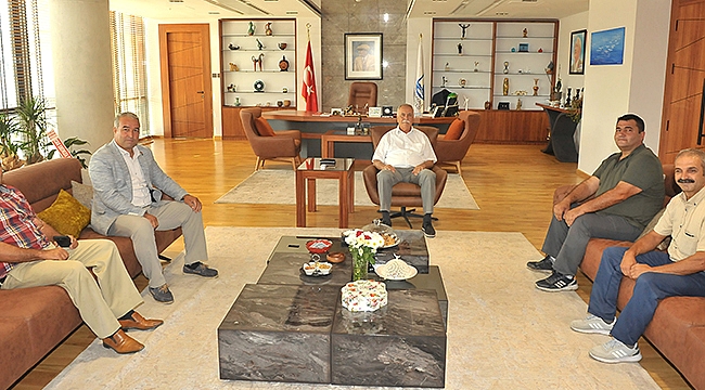 BAŞKAN GÖKHAN, CAN ERENLER DERNEĞİNİ AĞIRLADI