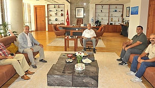 BAŞKAN GÖKHAN, CAN ERENLER DERNEĞİNİ AĞIRLADI