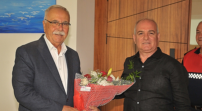 BAŞKAN GÖKHAN, İTFAİYE PERSONELİ İLE BİR ARAYA GELDİ