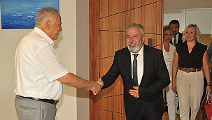 BAŞKAN GÖKHAN, SİGORTACILARI AĞIRLADI