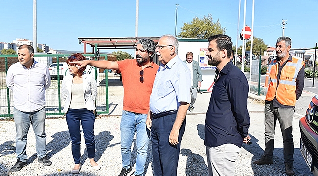 BAŞKAN GÖKHAN TEKNİK İNCELEME GEZİSİNDE