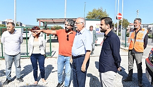 BAŞKAN GÖKHAN TEKNİK İNCELEME GEZİSİNDE