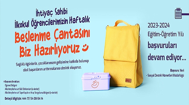 "BESLENME SAATİ" BAŞVURULARI DEVAM EDİYOR