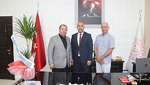 BİGA TSO HEYETİNDEN İLÇE MİLLİ EĞİTİM MÜDÜRÜNE ZİYARET