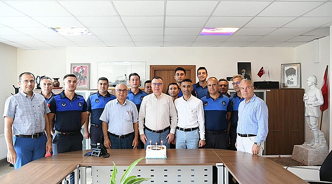 BİROL ARSLAN ZABITA HAFTASINI KUTLADI