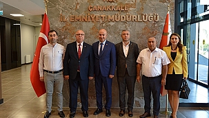 BORSADAN MÜDÜR ARICI'YA ZİYARET