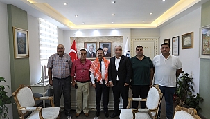 CAN ERENLER DERNEĞİN'DEN VALİ AKTAŞ'A ZİYARET