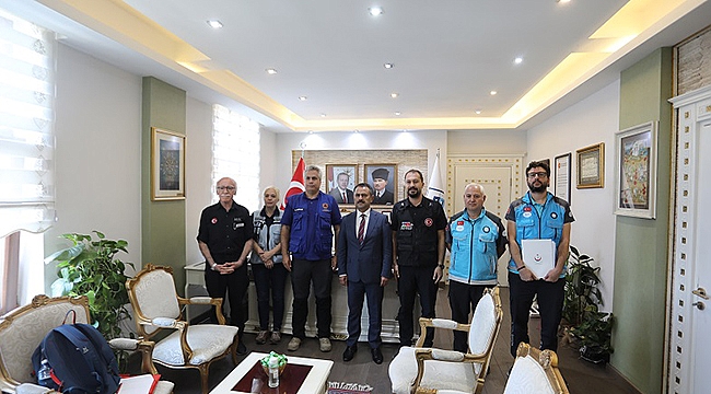 ÇANAKKALE'YE GELEN DIŞ PAYDAŞ TEMSİLCİLERİNDEN VALİ AKTAŞ'A ZİYARET