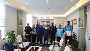 ÇANAKKALE'YE GELEN DIŞ PAYDAŞ TEMSİLCİLERİNDEN VALİ AKTAŞ'A ZİYARET