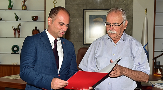 CHP MERKEZ İLÇE YÖNETİMİ'NDEN GÖKHAN'A ZİYARET