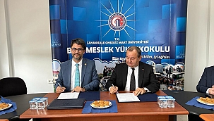 ÇOMÜ İLE BİGA TSO ARASINDA EĞİTİM VE ÖĞRETİM İŞBİRLİĞİ PROTOKOLLERİ İMZALANDI