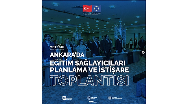 ÇTSO, METEK III PLANLAMA VE İSTİŞARE TOPLANTISINA KATILDI 