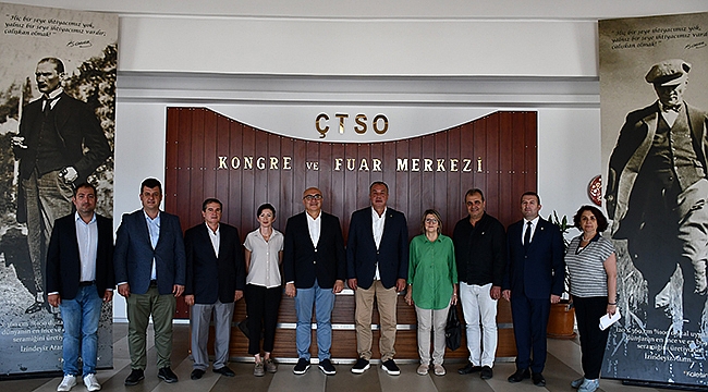 ÇTSO ÜYELERİNDEN YÖNETİM KURULUNA ZİYARET