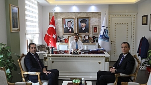 CUMHURBAŞKANLIĞI İLETİŞİM BAŞKANLIĞI'NDAN VALİ AKTAŞ'A ZİYARET 