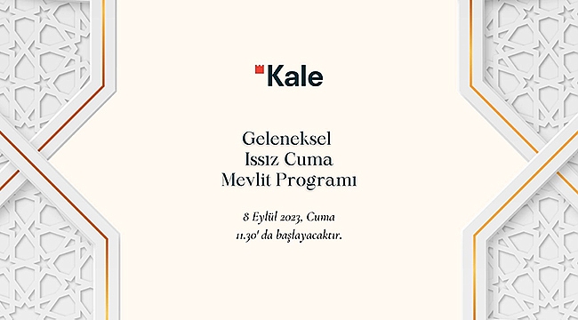 GELENEKSEL ISSIZ CUMA MEVLİT PROGRAMI CUMA GÜNÜ YAPILACAK