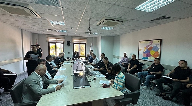 İL SPOR GÜVENLİK KURULU TOPLANTISI GERÇEKLEŞTİRİLDİ.!