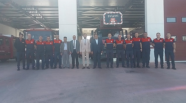 İTFAİYECİLER HAFTASINI KUTLADILAR