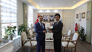 JAPONYA İSTANBUL BAŞKONSOLOSU KASAHARA KENİCHİ VALİ AKTAŞ'I ZİYARET ETTİ