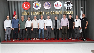KIRKLARELİ TSO HEYETİ'NDEN BİGA TSO'YA ZİYARET