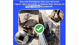 OLASI SU BASKININA KARŞI ÖNLEM ALINDI