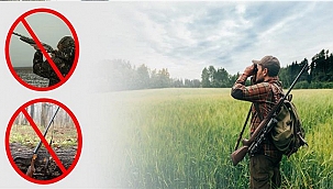 ORMAN YANGINLARINDAN ETKİLENEN ALANLARDA KARA AVCILIĞI DURDURULDU