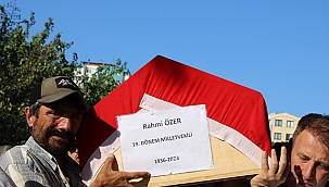 RAHMİ ÖZER SON YOLCULUĞUNA UĞURLANDI