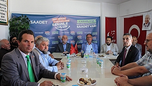 "SAADET BURADA" DİYECEĞİZ"