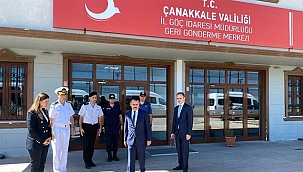 VALİ AKTAŞ, AYVACIK GERİ GÖNDERME MERKEZİNDE İNCELEMELERDE BULUNDU