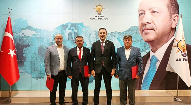 YENİ İLÇE BAŞKANLARI ATANDI