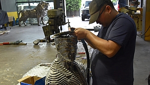 ATATÜRK HEYKELİ YERİNDE İNCELENDİ