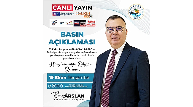BAŞKAN ARSLAN'DAN BASIN AÇIKLAMASI