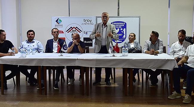 BAŞKAN GÖKHAN'DAN BELEDİYESPOR'A ZİYARET