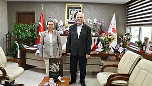 BAŞKAN GÖKHAN'DAN İL MÜDÜRÜ TÜRKASLAN'A ZİYARET