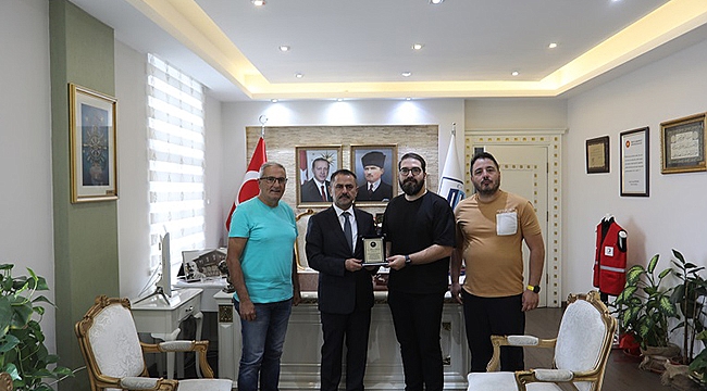 ÇANAKKALE BİSİKLET PLATFORMU GÖNÜLLÜLERİNDEN VALİ AKTAŞ'A TEŞEKKÜR ZİYARETİ